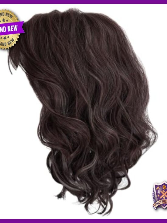 Heat-Friendly Wavy Bob Wig with Comfort Cap, Average Size main image 4